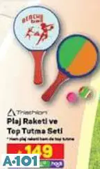 TRİATHLON PLAJ ROKETİ VE TOP TUTMA SETİ